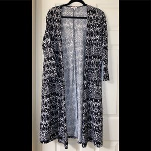 LuLaRoe Sarah Duster Size XS